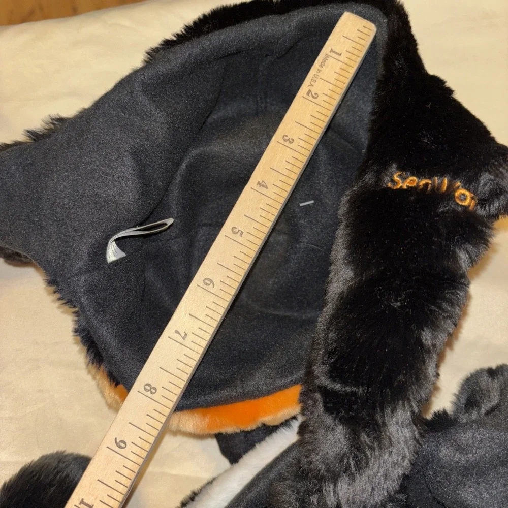 NWT Sea World Plush 3D Hat Lot Of 2 Orca Whale & Emperor Penguin Youth Adult